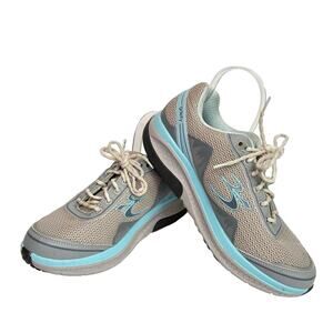 Gdefy Gravity Defyer Shoes Sneaker Womens Size 10 Grey Blue